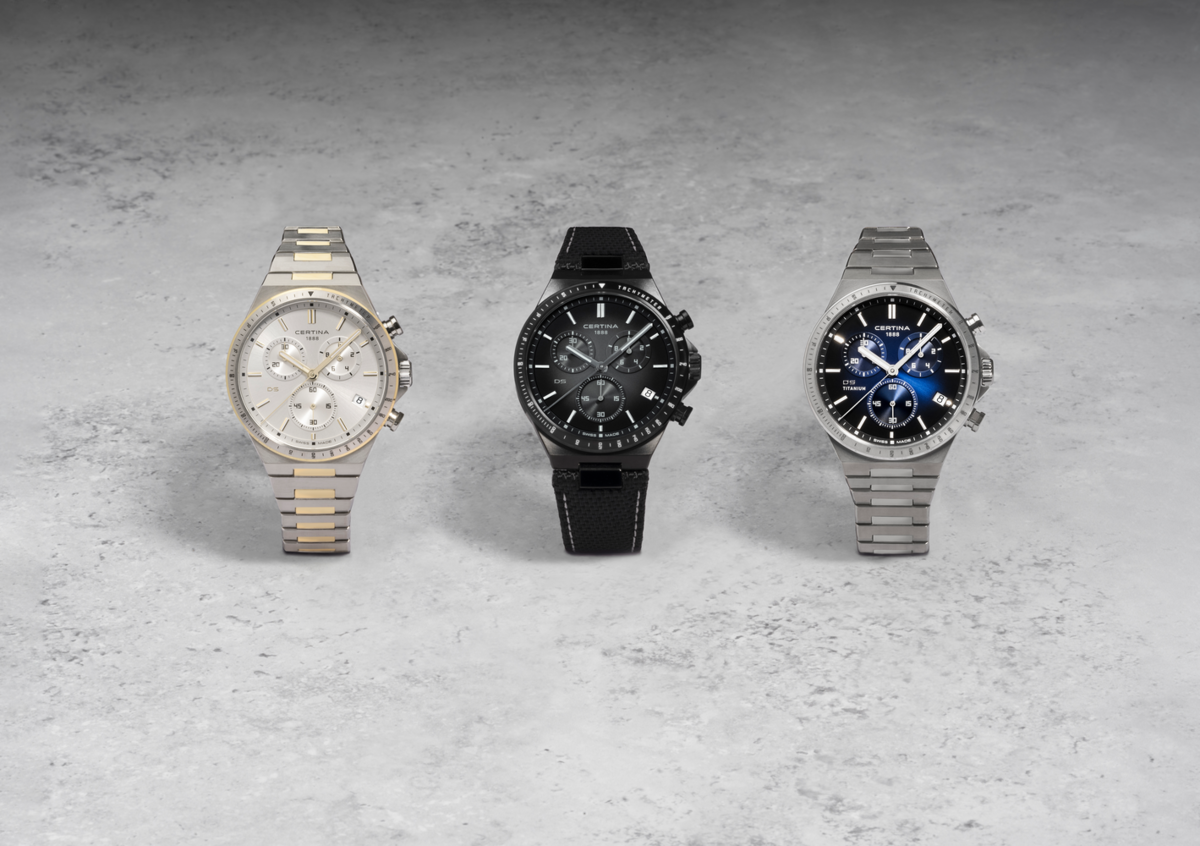 Unisex Quartz DS-7 Chronograph watch by Certina